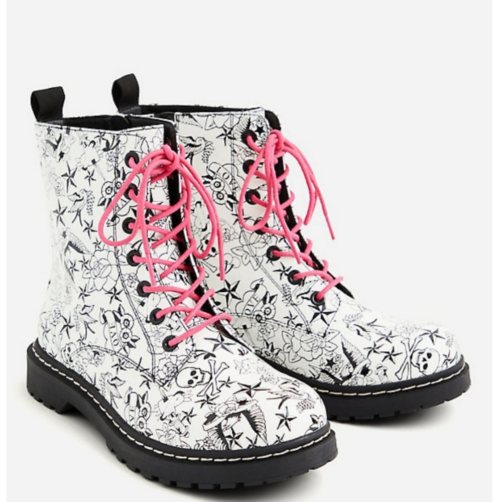 Torrid betsey johnson combat boots